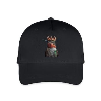 Kolibri - Kinder Bio Basecap - Schwarz - Vorne