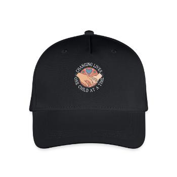 Thank You Gifts for Adoptive Parents Foster Parents - Organic Kids’ Baseball Cap - black - Front