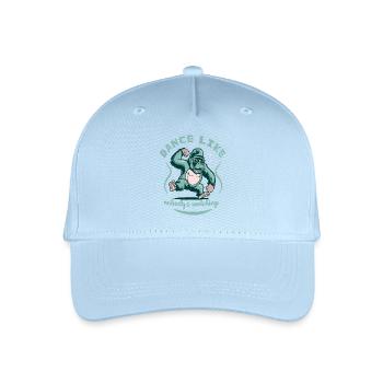 Gorille - Casquette de baseball bio Enfant - bleu clair - Devant