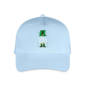 Leprechaun Hat for Security Guards for St Patricks - Organic Kids’ Baseball Cap - light blue - Front
