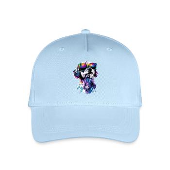 Maltese Little Maltese Dog Love Sweet Maltese - Organic Kids’ Baseball Cap - light blue - Front