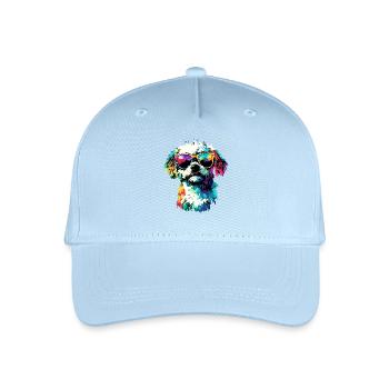 Maltese Little Maltese Dog Love Sweet Maltese - Organic Kids’ Baseball Cap - light blue - Front