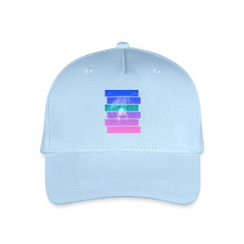 Bear - Organic Kids’ Baseball Cap - light blue - Front