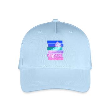 Roller-skate - Organic Kids’ Baseball Cap - light blue - Front