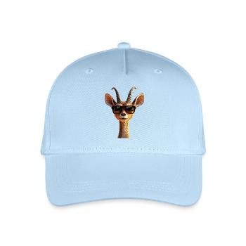 Antilope, Koudou, Gazelle, Afrique, Serengeti, Antilope - Casquette de baseball bio Enfant - bleu clair - Devant