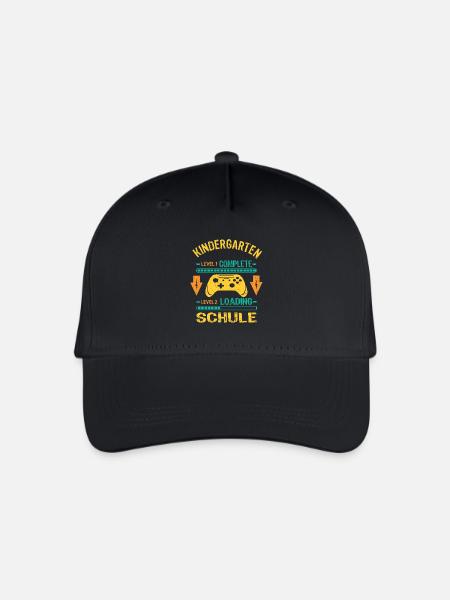 Kita Abgänger 2026 Kindergarten Level Complete - Kinder Bio Basecap - Schwarz