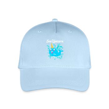 Narval - Casquette de baseball bio Enfant - bleu clair - Devant