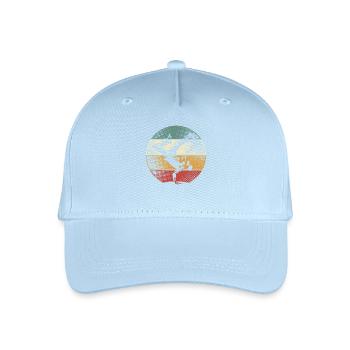Breakdance - Kinder Bio Basecap - Hellblau - Vorne