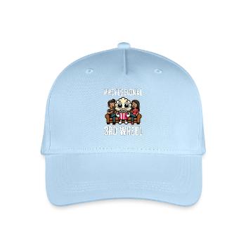 PROFESSIONAL THIRD WHEEL - GIFT - Organic Kids’ Baseball Cap - light blue - Front