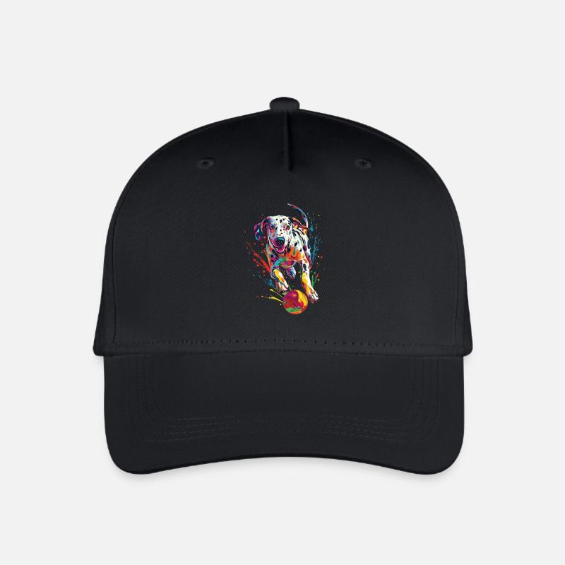 Dalmatiner - Kinder Bio Basecap - Schwarz