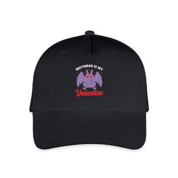 Mothman - Organic Kids’ Baseball Cap - black - Front