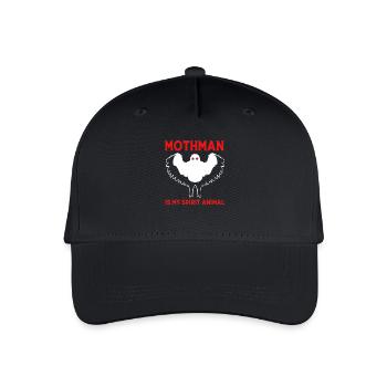 Papillon de nuit - Casquette de baseball bio Enfant - noir - Devant