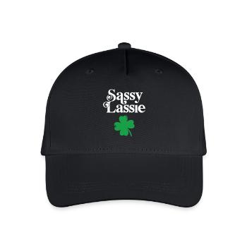 Freche Lassie - Kinder Bio Basecap - Schwarz - Vorne