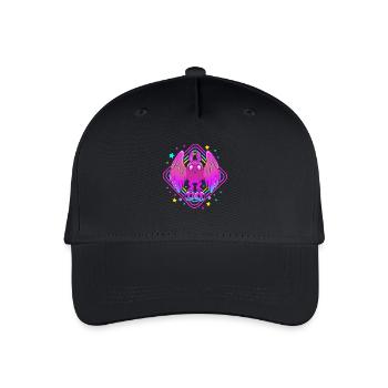 Papillon de nuit - Casquette de baseball bio Enfant - noir - Devant