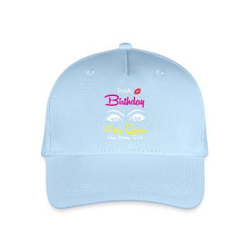 Sternzeichen Widder - Kinder Bio Basecap - Hellblau - Vorne