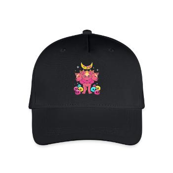 Pastel Gothic - Organic Kids’ Baseball Cap - black - Front
