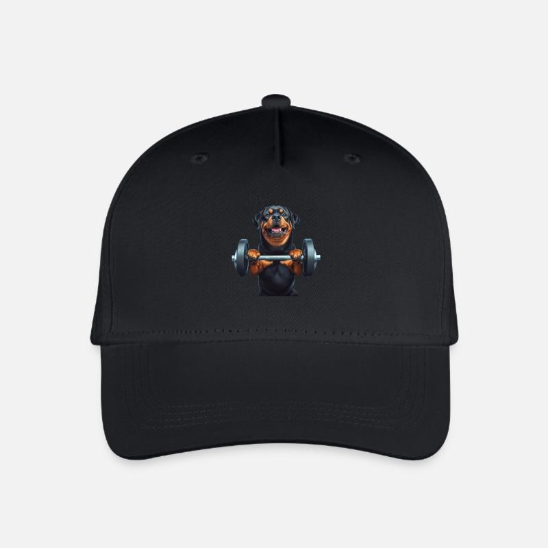 Rottweiler - Kinder Bio Basecap - Schwarz
