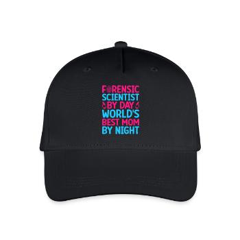Majeure en sciences médico-légales Meilleure maman médico-légale du monde - Casquette de baseball bio Enfant - noir - Devant