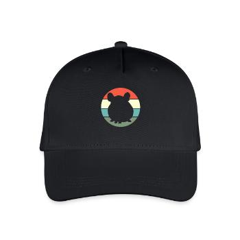 Chinchilla - Kinder Bio Basecap - Schwarz - Vorne