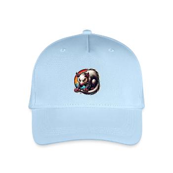 opossum - Organic Kids’ Baseball Cap - light blue - Front