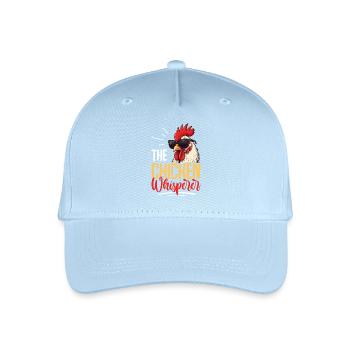 Le chuchoteur de poulet - Casquette de baseball bio Enfant - bleu clair - Devant