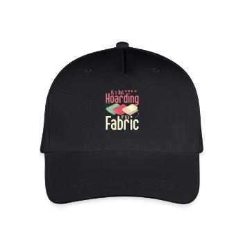 It's Not Hoarding If It's Fabric Quilting Quilter - Organic Kids’ Baseball Cap - black - Front