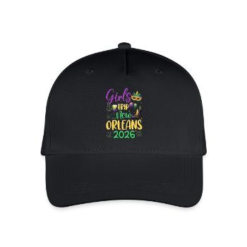 Voyage entre filles à la Nouvelle-Orléans 2026 (Garantie du prix le plus bas) - Casquette de baseball bio Enfant - noir - Devant