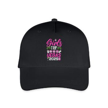 Girls Trip Las Vegas 2025 - Kinder Bio Basecap - Schwarz - Vorne