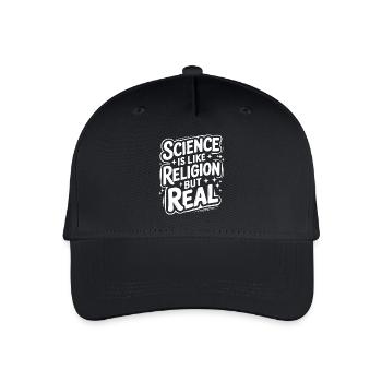 Athéisme, athée, anti-religion, agnostique - Casquette de baseball bio Enfant - noir - Devant