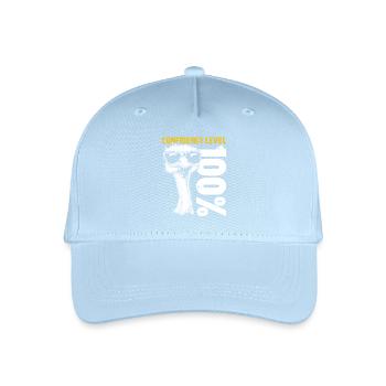 Ostrich Bird Sunglasses Confident Gift - Organic Kids’ Baseball Cap - light blue - Front