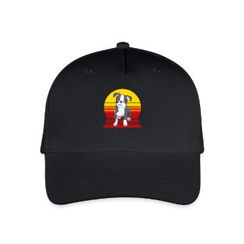 Boston Terrier - Casquette de baseball bio Enfant - noir - Devant