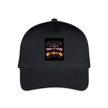 Nouvel An 9 - Casquette de baseball bio Enfant - noir - Devant