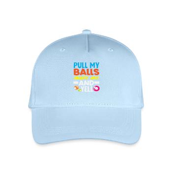 Joueur de bingo Dicton drôle - Casquette de baseball bio Enfant - bleu clair - Devant