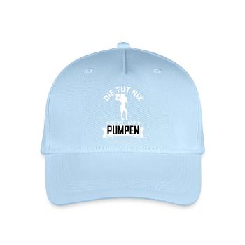 PUSSIES PUMPS Artboard 1 Copy - Organic Kids’ Baseball Cap - light blue - Front