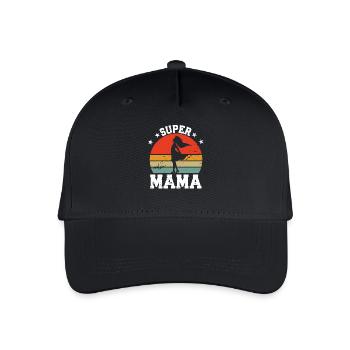 Super maman - Casquette de baseball bio Enfant - noir - Devant