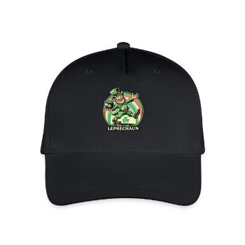 Leprechaun à temps partiel Fête de la Saint-Patrick - Casquette de baseball bio Enfant - noir - Devant