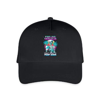 SCI, squelette, caca, humour, intestin irritable, syndrome - Casquette de baseball bio Enfant - noir - Devant