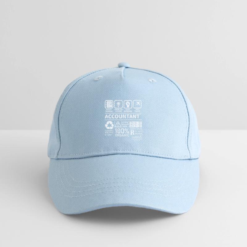 Accountant Multi Tasking Problem Solving Kinder Bio Basecap