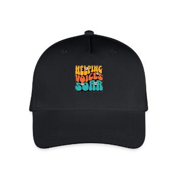 Speech Therapy Helping Voices Soar Physiotherapist - Organic Kids’ Baseball Cap - black - Front