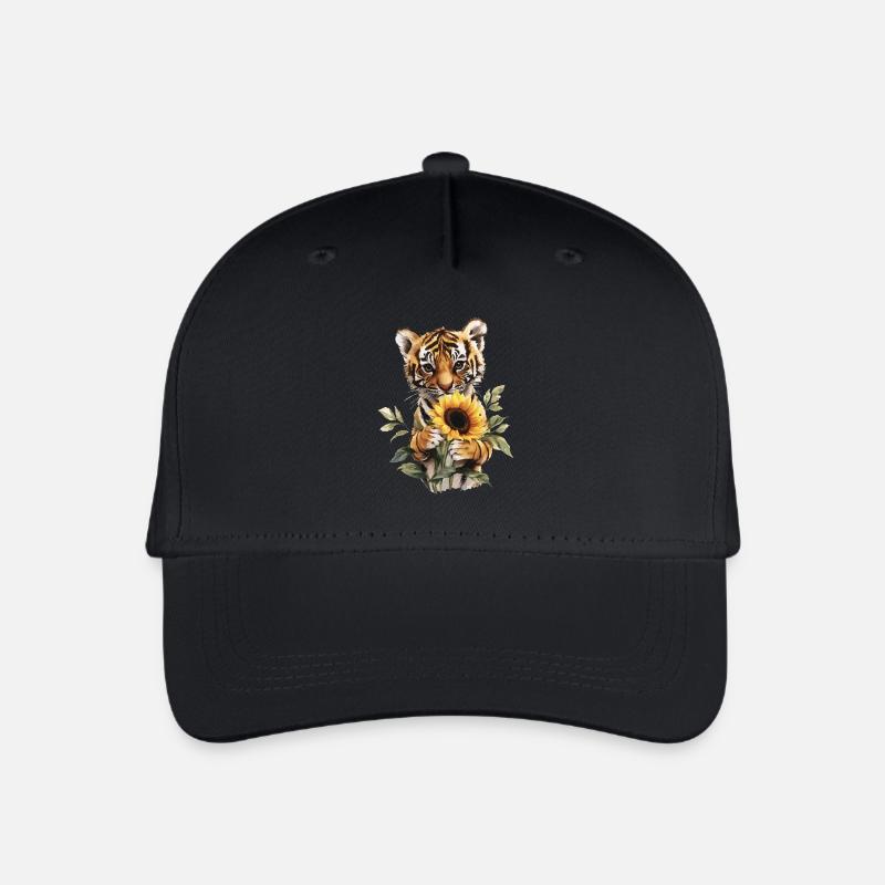 Gepard - Kinder Bio Basecap - Schwarz
