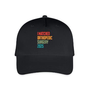 I Matched Orthopedic Surgery 2025 - Kinder Bio Basecap - Schwarz - Vorne