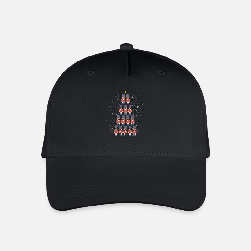 Nussknacker Weihnachten - Kinder Bio Basecap - Schwarz
