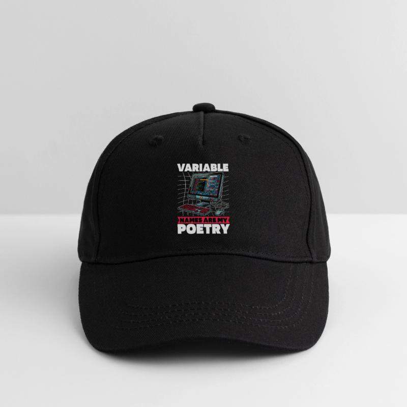 Coder Variable Names Are My Poetry Programmer Organic Kids’ Baseball Cap