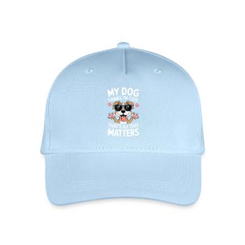 Hunde Spruch Hundehalter Humor - Kinder Bio Basecap - Hellblau - Vorne