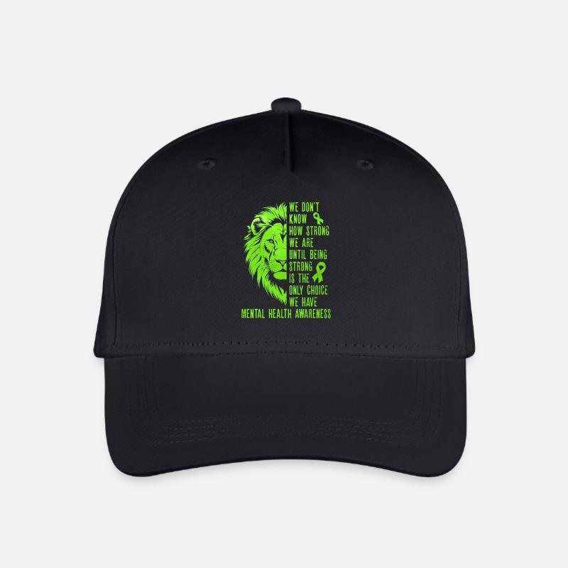 Mental Health - Kinder Bio Basecap - Schwarz