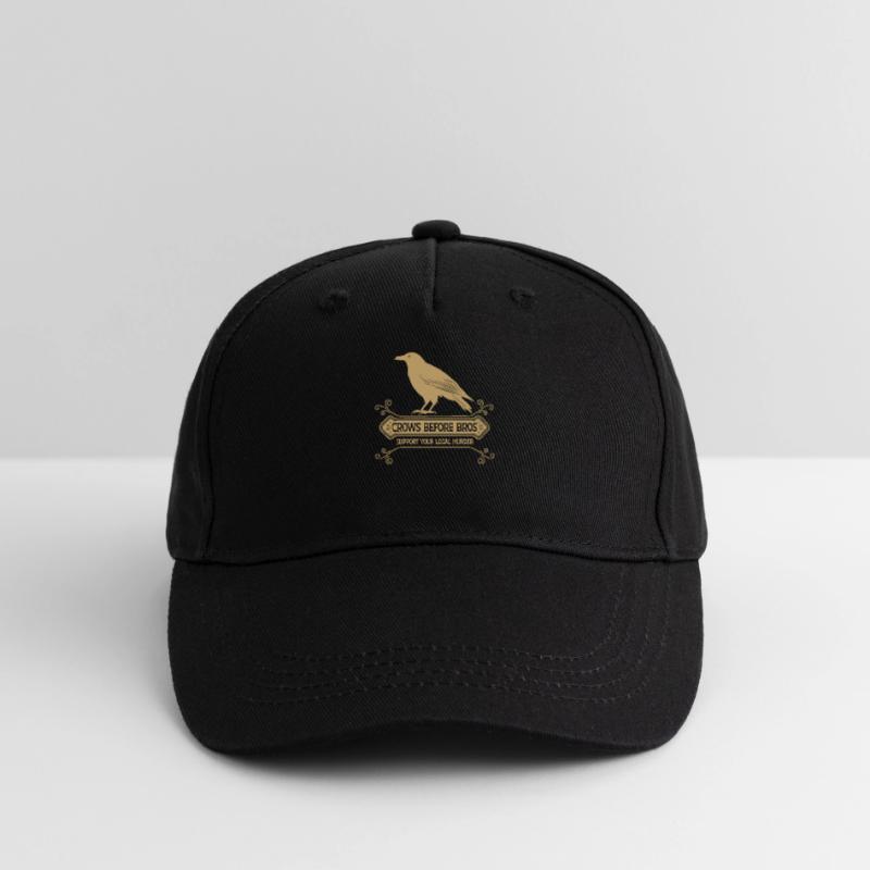 Crows Before Bros Support Your Local Murder Kinder Bio Basecap