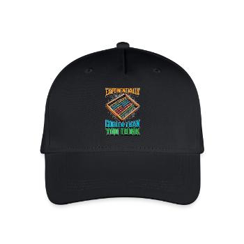 Mathematician Exponentially Cooler Than Geometry - Organic Kids’ Baseball Cap - black - Front