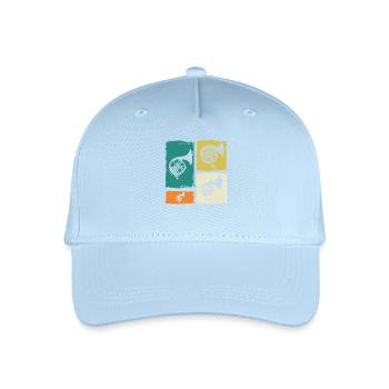 Hornist Waldhorn - Kinder Bio Basecap - Hellblau - Vorne