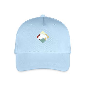 Passion du joueur de cornhole - Casquette de baseball bio Enfant - bleu clair - Devant