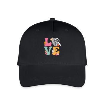 Amour Enquêteur médico-légal Scientifique médico-légal - Casquette de baseball bio Enfant - noir - Devant